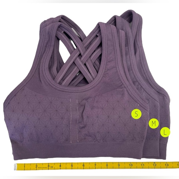 NWT • Strappy Back Seamless Sports Bra - Picture 10 of 10